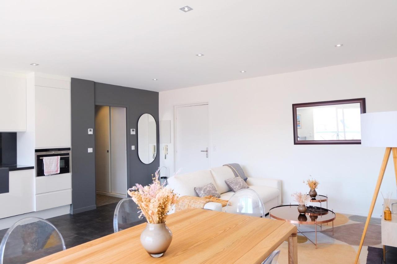 ביאריץ Magnifique Appartement, En Hyper Centre, Avec Terrasse Et Place De Parking מראה חיצוני תמונה